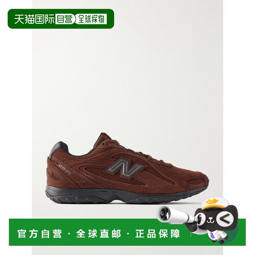 香港直邮New Balance  女士 204L 皮革边绒面革运动鞋 U204LFSGPU