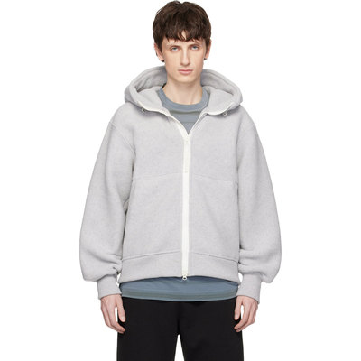 1h可退 香港直邮Canada Goose 加拿大鹅 男士 灰色 White Label