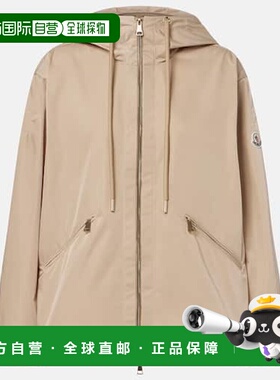 1h可退 香港直邮Moncler 盟可睐 女士 Cassiopea 华达呢夹克