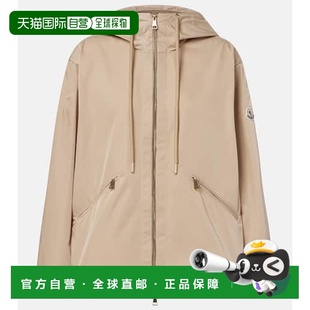 1h可退 香港直邮Moncler 盟可睐 女士 Cassiopea 华达呢夹克