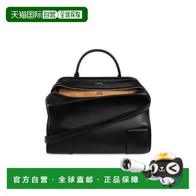 香港直邮LOEWE 女士手提包 A039ASRX020BLACK CO 黑色 'Amazona L