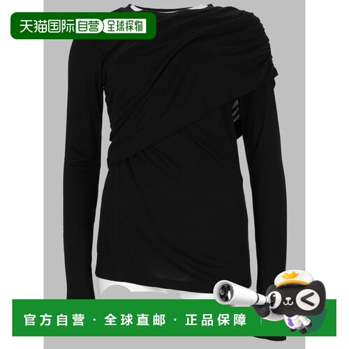 1h可退香港直邮ISABEL MARANT 女士衬衫上衣 HT0656FDD3K01E01BK
