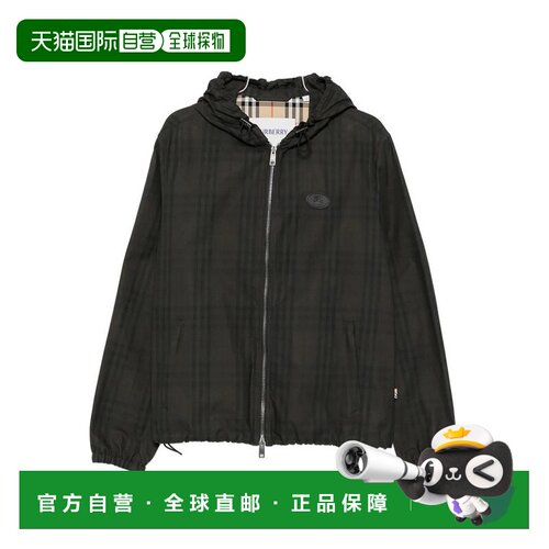 香港直邮BURBERRY 男士夹克 8127541 AW2026 黑色 M Anorak Sand