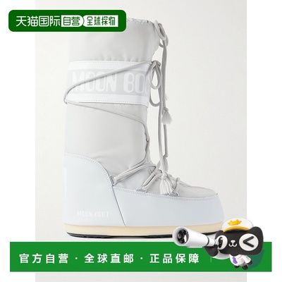 香港直邮Moon Boot 月亮靴 女士 Icon shell 仿皮雪地靴 80D14004