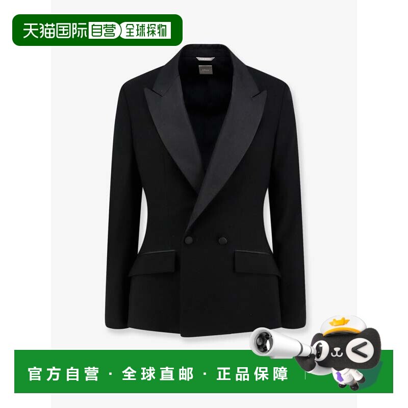 香港直邮DIOR 迪奥 男士 横条初剪羊毛西装外套 683C250B108