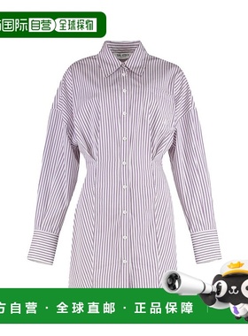 1h可退 香港直邮The Attico 女士 衬衫式连衣裙 250WCA00384CCC05