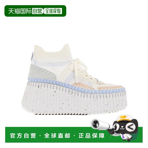1h可退 香港直邮CHLOÉ 女士运动鞋 C23A909Y040V SS2025 白色 NAM