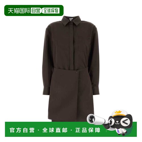 香港直邮LOEWE 女士连衣裙 S359Y09XLNBROWN AW2026 棕色 Chocola