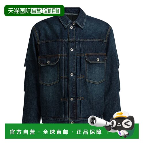 香港直邮SACAI 男士外套 2603926M401BLUE SS2026【付后1h可退】
