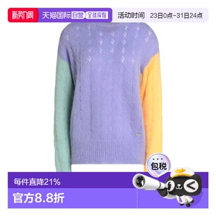 香港直邮Dsquared2 purple紫色 二次方 毛衣 舒适时 女士 1h可退