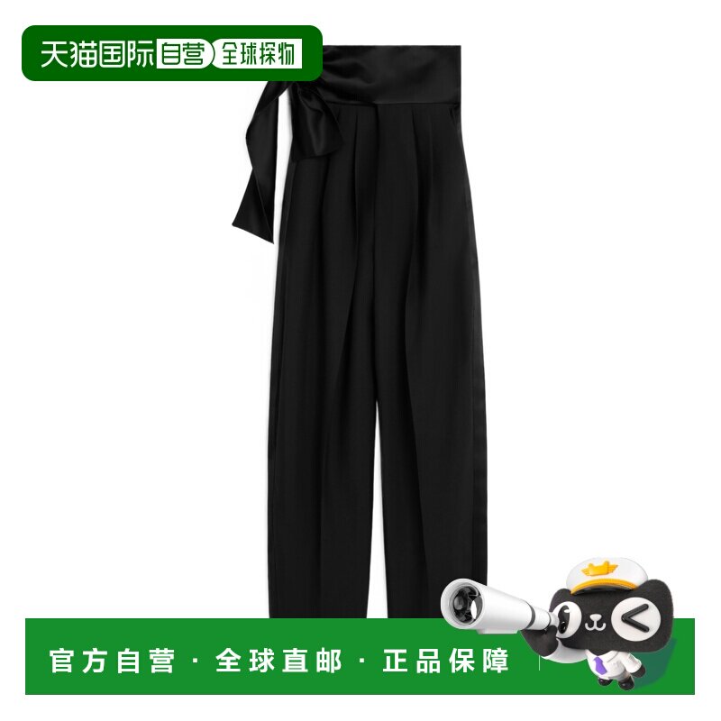香港直邮Celine 羊毛华达呢燕尾服裤子 RP0J4650D女装西装裤