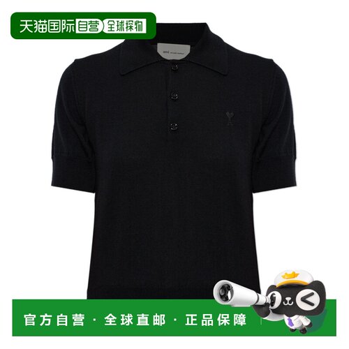 香港直邮Ami Paris 女士POLO衫 FPL458KN01970180 A支付后1h可退