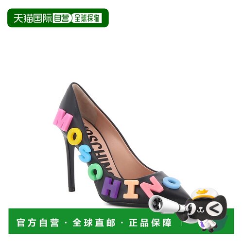 香港直邮MOSCHINO 女士高跟鞋 MA1045AC0EMF0000 SS2022 黑色
