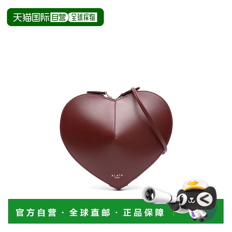 香港直邮Alaia 女士 Le Cœur 徽标心形单肩包 AA1P003C0Y75