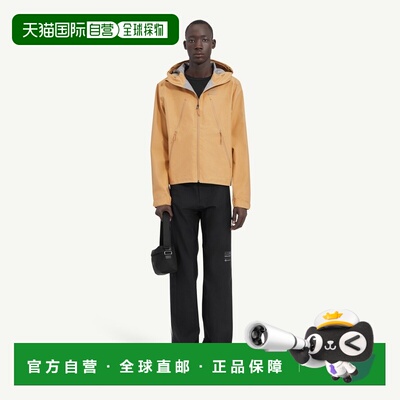自营欧洲直邮Maison Margiela MM6 Salomon联名男士咖啡色涤纶夹
