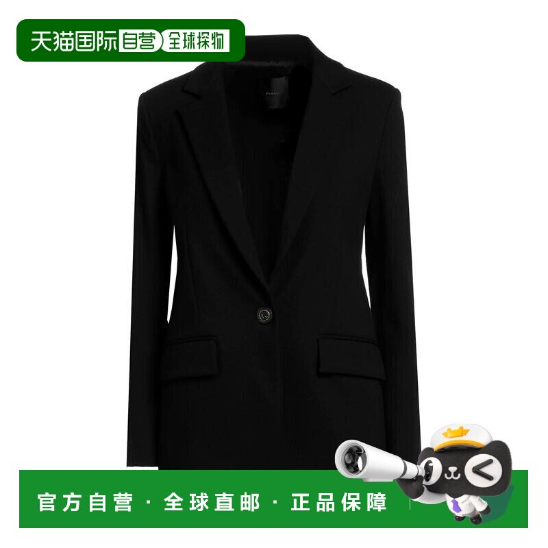 1h可退 香港直邮Pinko 品高 女士 西装外套 black黑色 舒适时尚