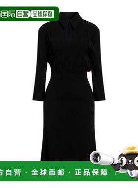 1h可退 香港直邮moschino 女士 紧身连衣裙 black黑色 舒适时尚