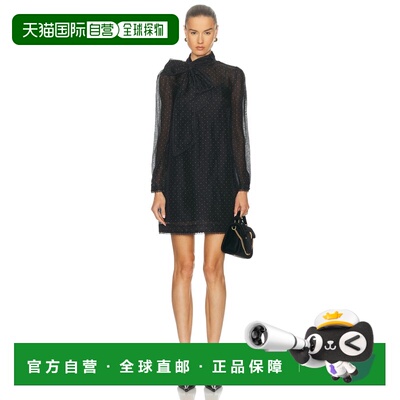 1h可退 香港直邮ZIMMERMANN 女士 梦幻蝴蝶结迷你连衣裙 5414DF25