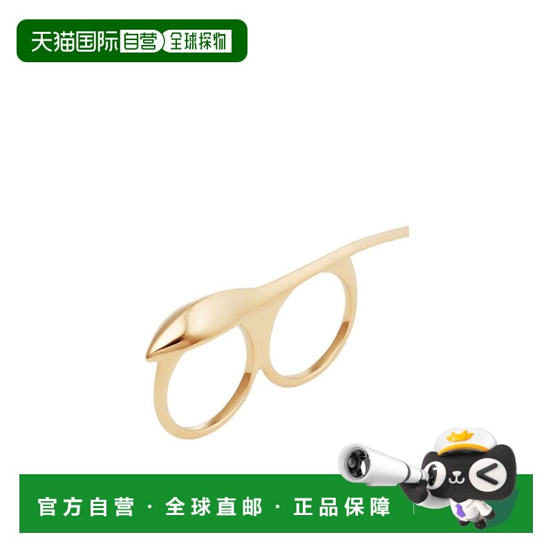 香港直邮Givenchy 枫叶籽双指戒指 BF30LHF003配饰