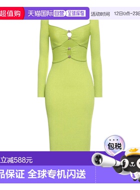 1h可退 香港直邮Self-Portrait 女士 紧身连衣裙 green绿色 舒适