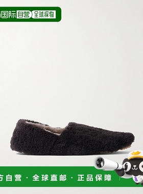 Mr P. 男士 毛羊皮便鞋 MPF242051CHOCOLATE&TAUPE