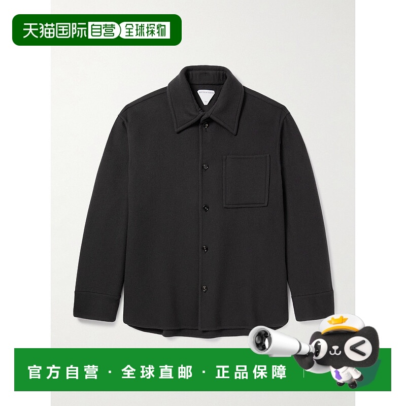 香港直邮Bottega Veneta 葆蝶家 男士 双层羊绒大衣 804300V4NS0