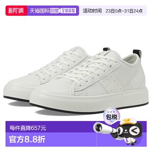 女士 Street Ace 1h可退 white白色 爱步 运动鞋 舒 香港直邮ecco