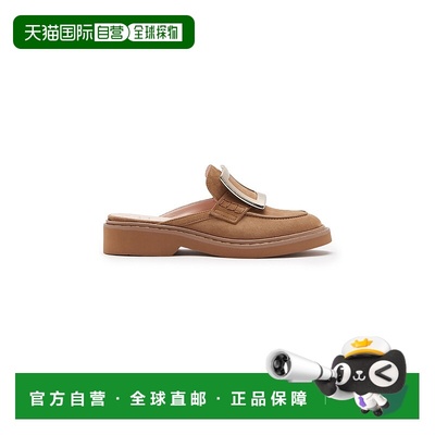 香港直邮ROGER VIVIER 罗杰 维维亚 女士 Viv Rangers Mule 搭扣