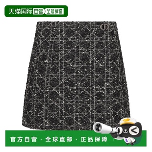 香港直邮Dior 551P45C7795迪奥 格纹裙裤