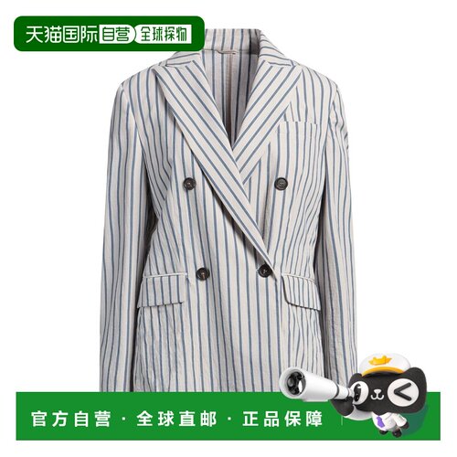1h可退 香港直邮BrunelloCucinelli布内罗 古奇拉利女士西装外套