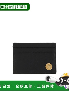 香港直邮Versace 黑色徽标卡包 DPN24671A03190范思哲