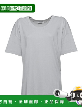 1h可退 香港直邮Lemaire 女士 短袖T恤 TO1146LJ1016 grey灰色 舒