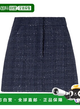 香港直邮Emporio Armani 花呢半身裙 EW002275AF14734