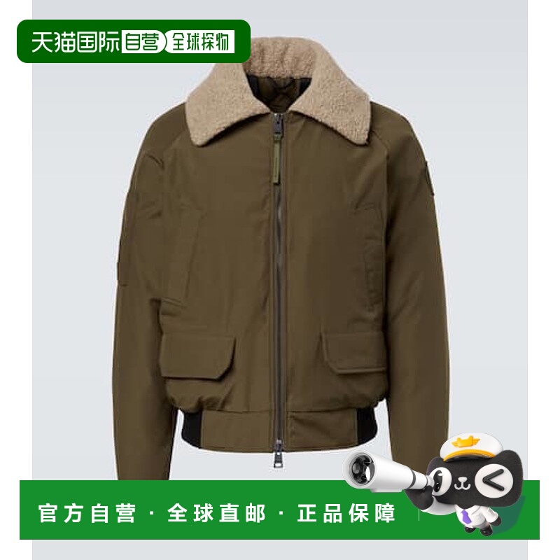 1h可退 香港直邮Canada Goose 加拿大鹅 男士 Chilliwack down 短