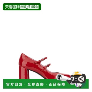 1h可退 香港直邮Carel 女士 Alice 红色皮质浅口鞋 ALICE002856RE