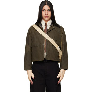 棕色 MWX121 香港直邮barbour 男士 Waxed 夹克 Slim 巴伯尔 Spey