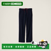 MIU 2025新品 巴达维亚羊毛休闲抽绳卫裤 欧洲直邮MIU 裤 子