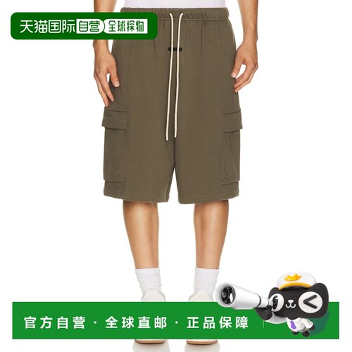 美国直邮essentials fear of god 男士 工装篮球短裤 RW002880121