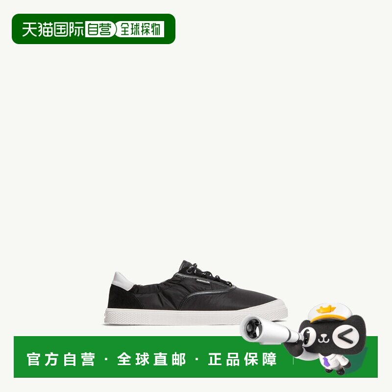 自营欧洲直邮MONCLER盟可睐 Vera Leisure女士黑色尼龙绗缝运动鞋