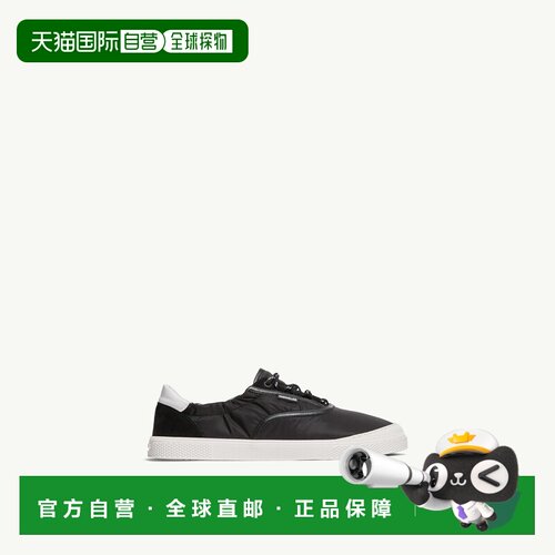 欧洲直邮自营MONCLER盟可睐 Vera Leisure女士黑色尼龙绗缝运动鞋