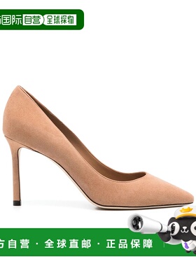 香港直邮Jimmy Choo 尖头一脚蹬高跟鞋单鞋 ROMY85KDU