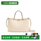 粒面小牛皮小号购物袋 香港直邮Valentino Rockstud WB0S20VSF
