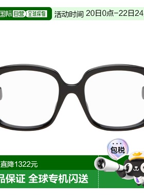 1h可退 香港直邮LOEWE 罗意威 男士 黑色 Anagram 眼镜 LW50103I5