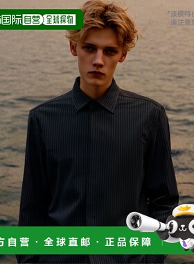 香港直邮Saint Laurent 条纹衬衫 793321Y1J14男装