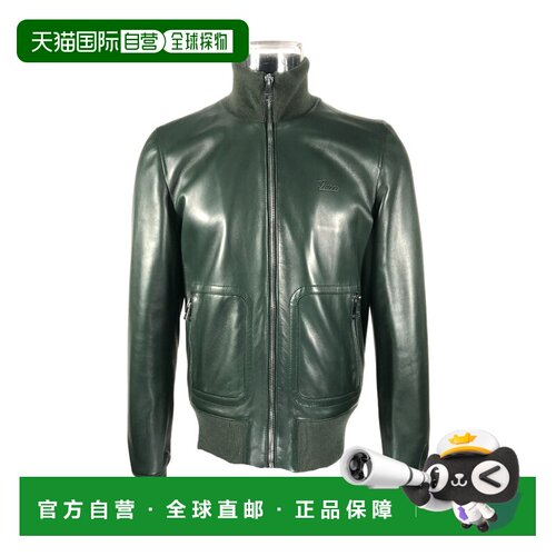 自营Gucci 徽标皮夹克 232889XG102