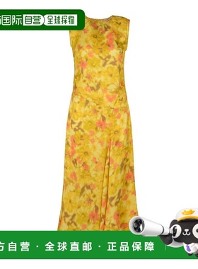 1h可退 香港直邮Acne Studios 艾克妮 女士 无袖印花连衣裙 A2065