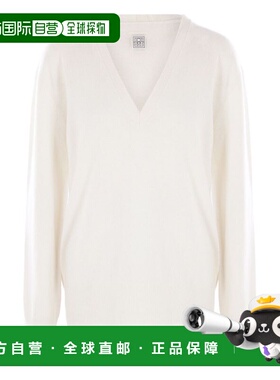 1h可退 香港直邮toteme 女士 V 领毛衣 252WRT0521YA0016