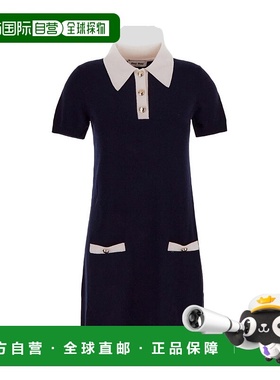 【99新未使用】香港直邮Miu Miu 针织短袖连衣裙 MMA80712KG