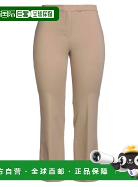 1h可退 香港直邮'S Max Mara 女士 喇叭裤子 beige米色 舒适时尚