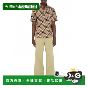 气质时尚 格纹棉质衬衫 百搭小众高级 博柏丽 自营欧洲直邮Burberry